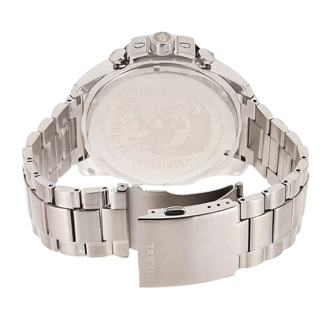 Original Diesel Watch For Men Mega Chief DZ4308-51mm-4