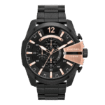 Original Diesel Watch Mega Chief Chronograph for Men DZ4309 - 51mm