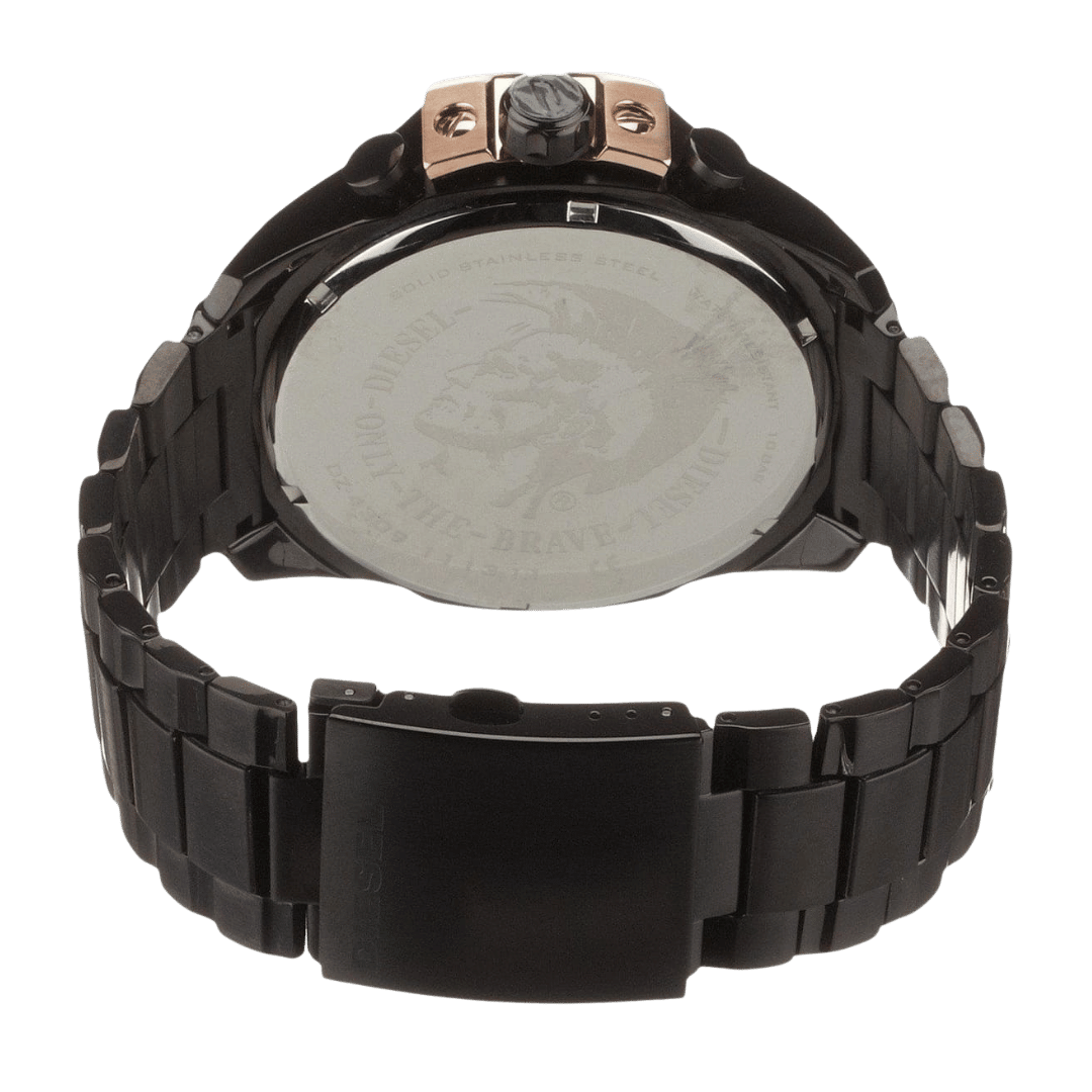 Original Diesel Watch Mega Chief Chronograph for Men DZ4309-51mm-4