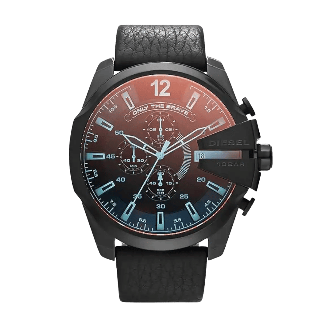 Original Diesel Watch Mega Chief Chronograph for Men DZ4323-51mm-1