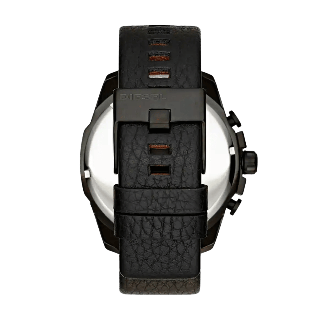 Original Diesel Watch Mega Chief Chronograph for Men DZ4323-51mm-5