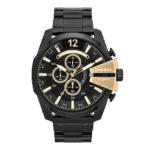 Original Diesel Watch Mega Chief Chronograph for Men DZ4338-51mm-1