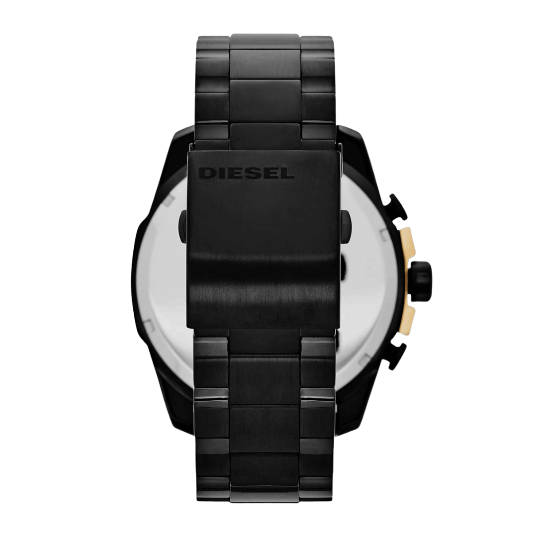 Original Diesel Watch Mega Chief Chronograph for Men DZ4338-51mm-5