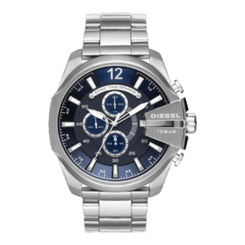 Original Diesel Watch Mega Chief Chronograph for Men DZ4417-51mm