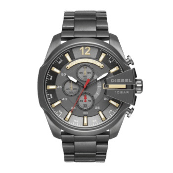 Original Diesel Watch Mega Chief Chronograph for Men DZ4421-51mm