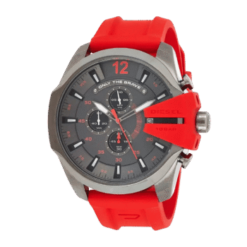 Original Diesel Watch Mega Chief Chronograph for Men DZ4427 - 51mm