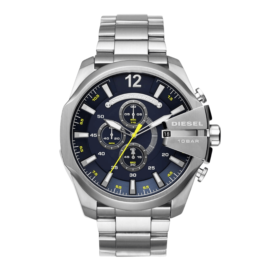 Original Diesel Watch Mega Chief Chronograph for Men DZ4465-51mm-1