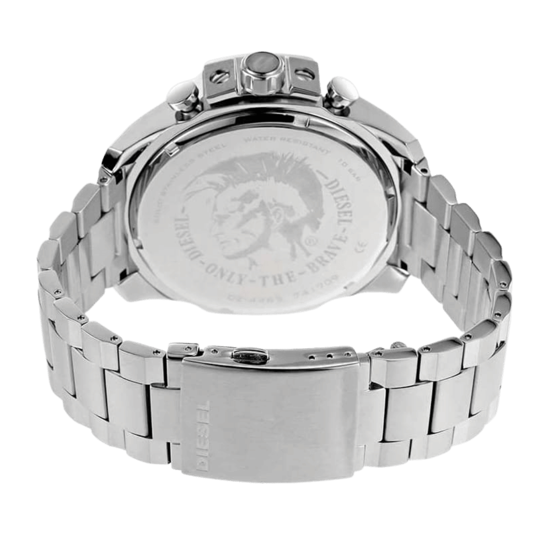 Original Diesel Watch Mega Chief Chronograph for Men DZ4465-51mm-5