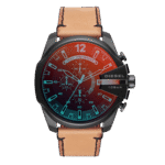 Original Diesel Watch Mega Chief Chronograph for Men DZ4476 - 51mm