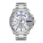 Original Diesel Watch Mega Chief Chronograph for Men DZ4477 - 51mm