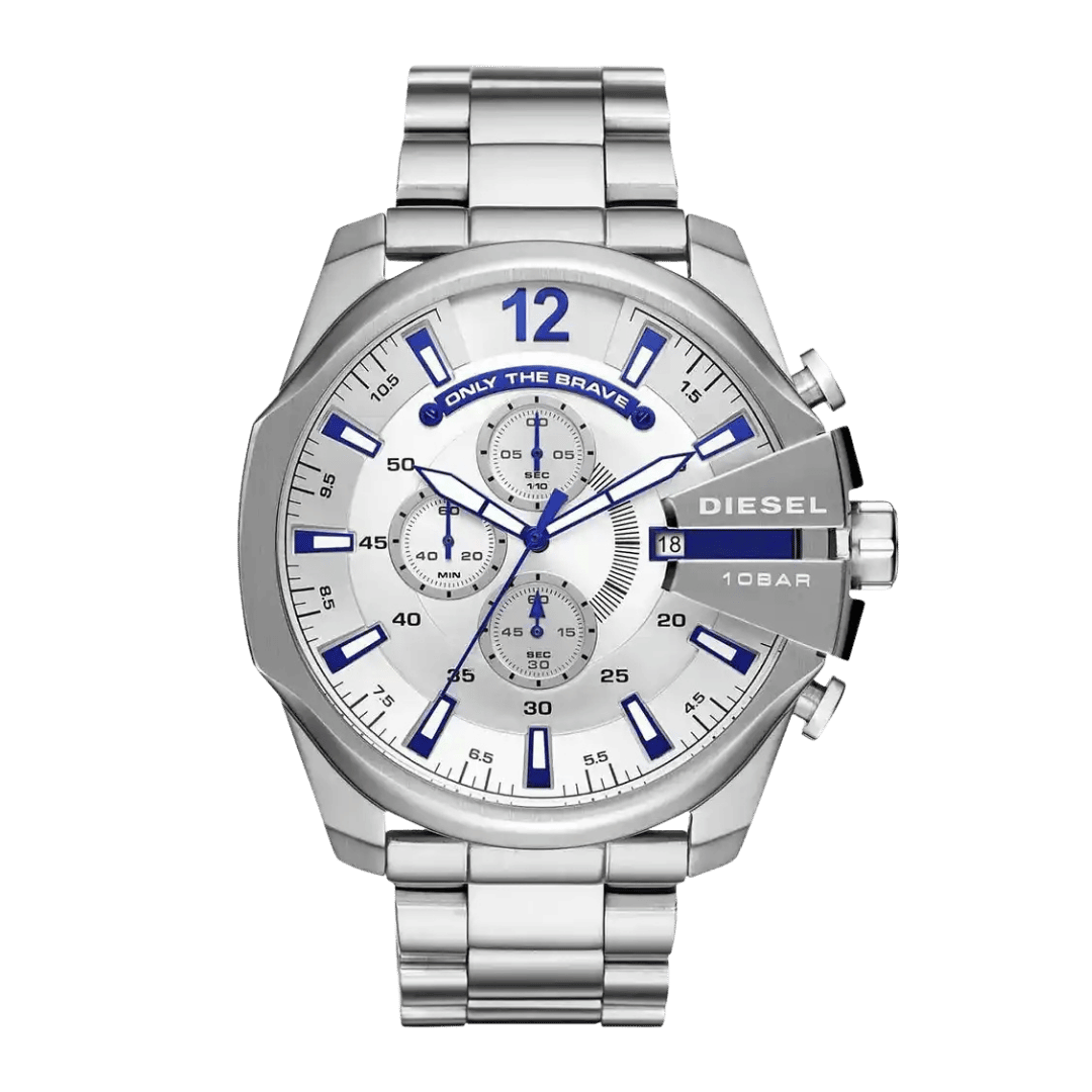 Original Diesel Watch Mega Chief Chronograph for Men DZ4477-51mm-1