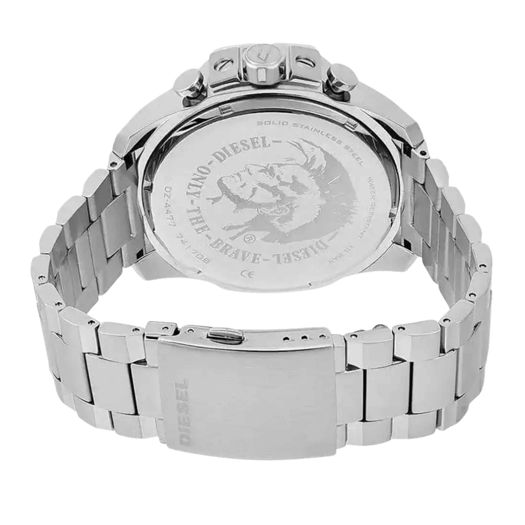 Original Diesel Watch Mega Chief Chronograph for Men DZ4477-51mm-4