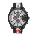 Original Diesel Watch Mega Chief Chronograph for Men DZ4512 - 51mm