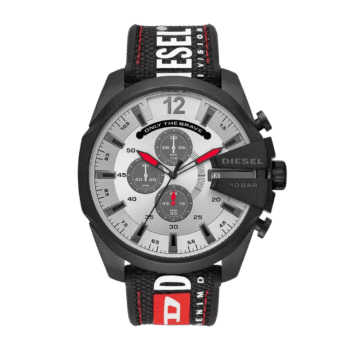 Original Diesel Watch Mega Chief Chronograph for Men DZ4512 - 51mm