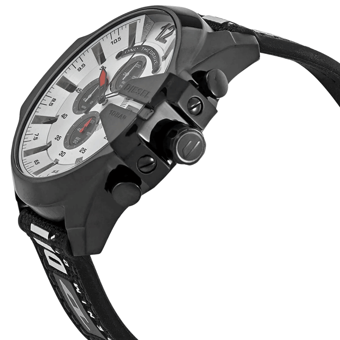Original Diesel Watch Mega Chief Chronograph for Men DZ4512-51mm-3