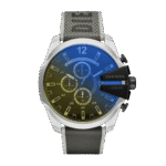 Original Diesel Watch Mega Chief Chronograph for Men DZ4523 - 51mm