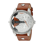 Original Diesel Watch Mini Daddy Dual Time for Men DZ7309-46mm-1