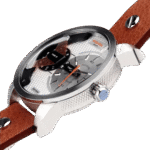 Original Diesel Watch Mini Daddy Dual Time for Men DZ7309-46mm-1