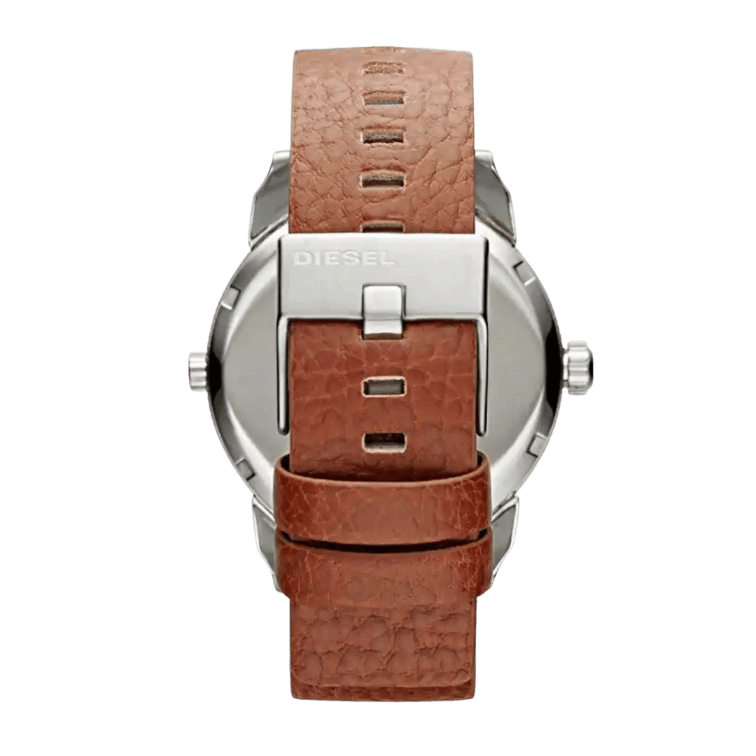 Original Diesel Watch Mini Daddy Dual Time for Men DZ7309-46mm-4