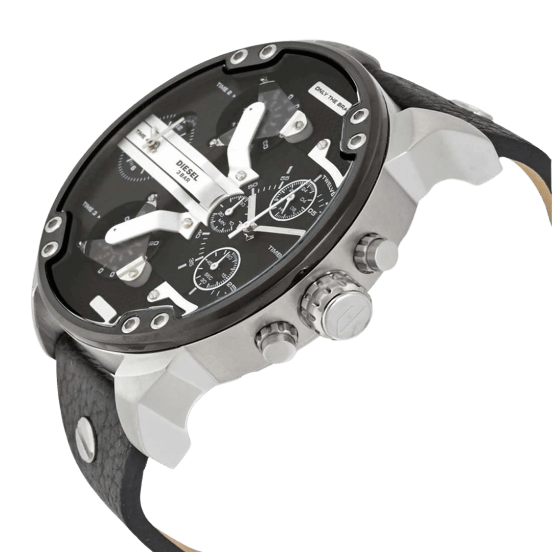 Original Diesel Watch Mr. Daddy 2.0 Chronograph for Men DZ7313-57mm-3