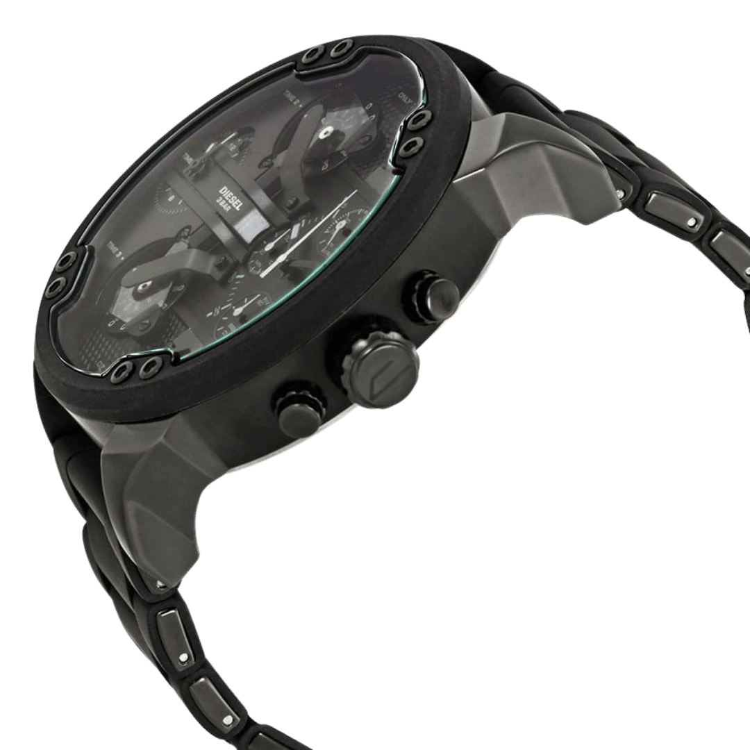 Original Diesel Watch Mr. Daddy 2.0 Chronograph for Men DZ7396-57mm-3