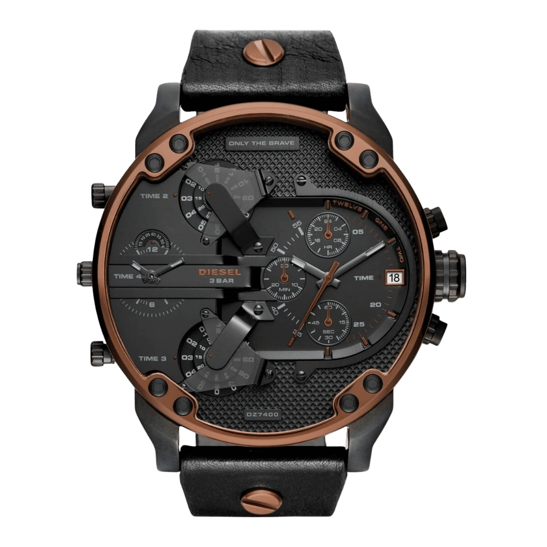 Original Diesel Watch Mr. Daddy 2.0 Chronograph for Men DZ7400-57mm-1