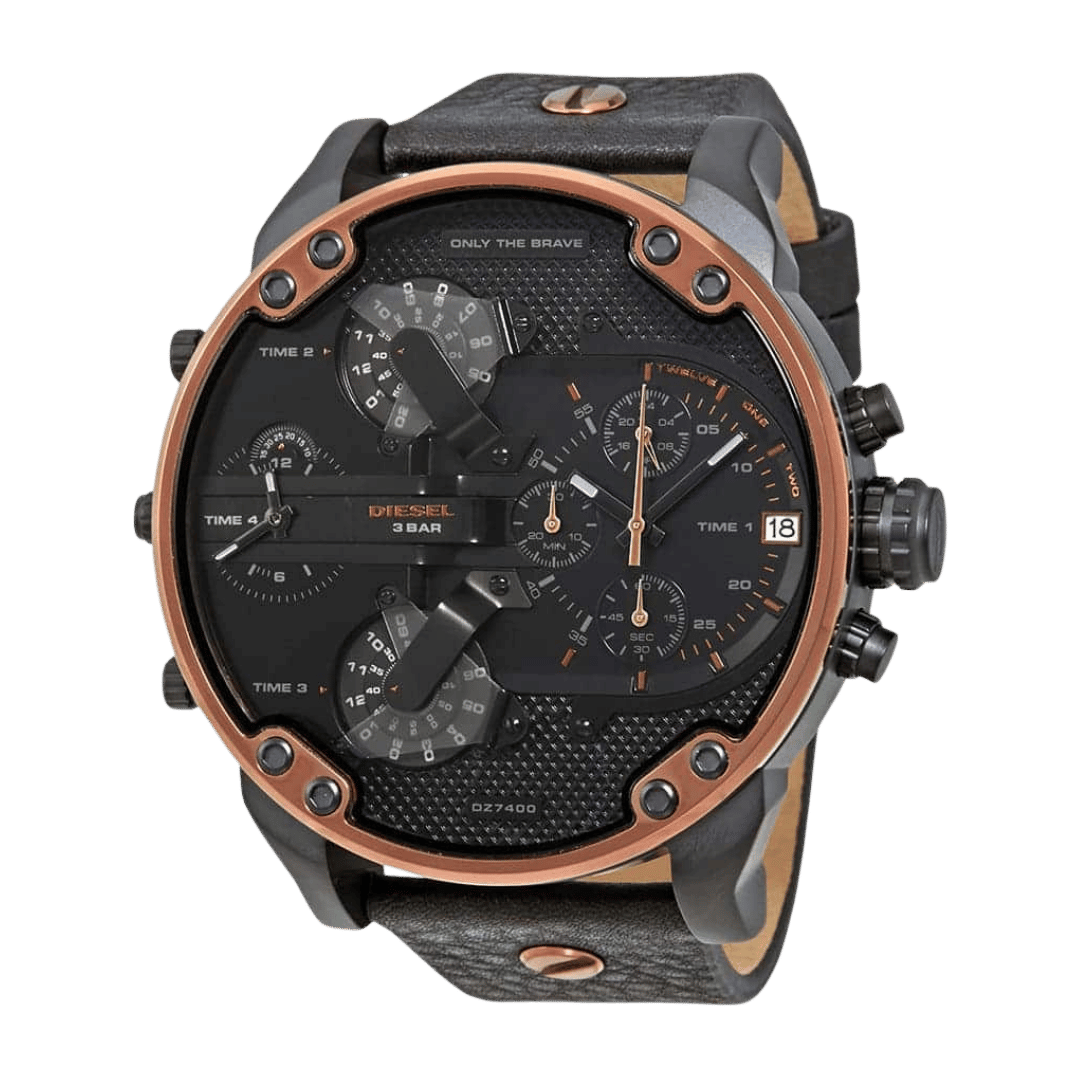 Original Diesel Watch Mr. Daddy 2.0 Chronograph for Men DZ7400-57mm-2