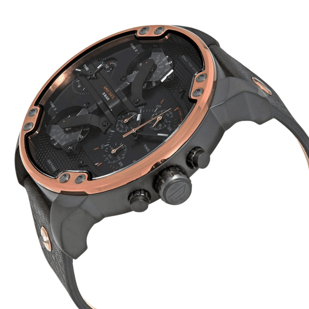 Original Diesel Watch Mr. Daddy 2.0 Chronograph for Men DZ7400-57mm-3