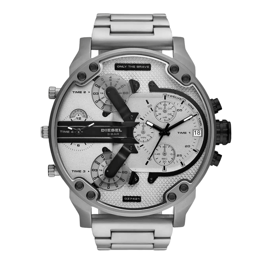 Original Diesel Watch Mr. Daddy 2.0 Chronograph for Men DZ7421-57mm-1