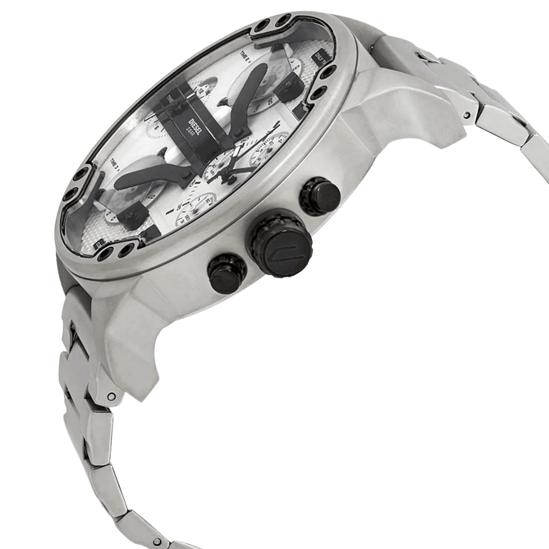 Original Diesel Watch Mr. Daddy 2.0 Chronograph for Men DZ7421-57mm-3