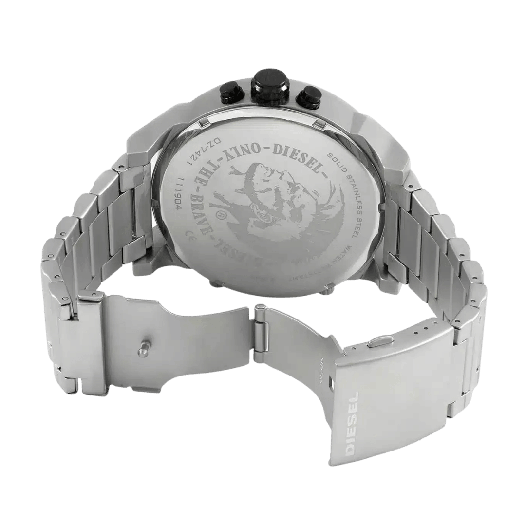 Original Diesel Watch Mr. Daddy 2.0 Chronograph for Men DZ7421-57mm-4