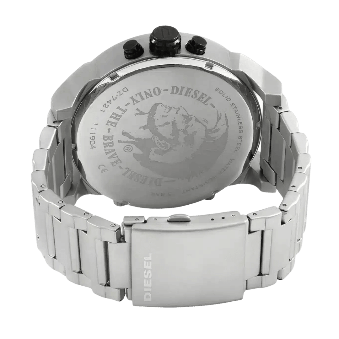 Original Diesel Watch Mr. Daddy 2.0 Chronograph for Men DZ7421-57mm-5