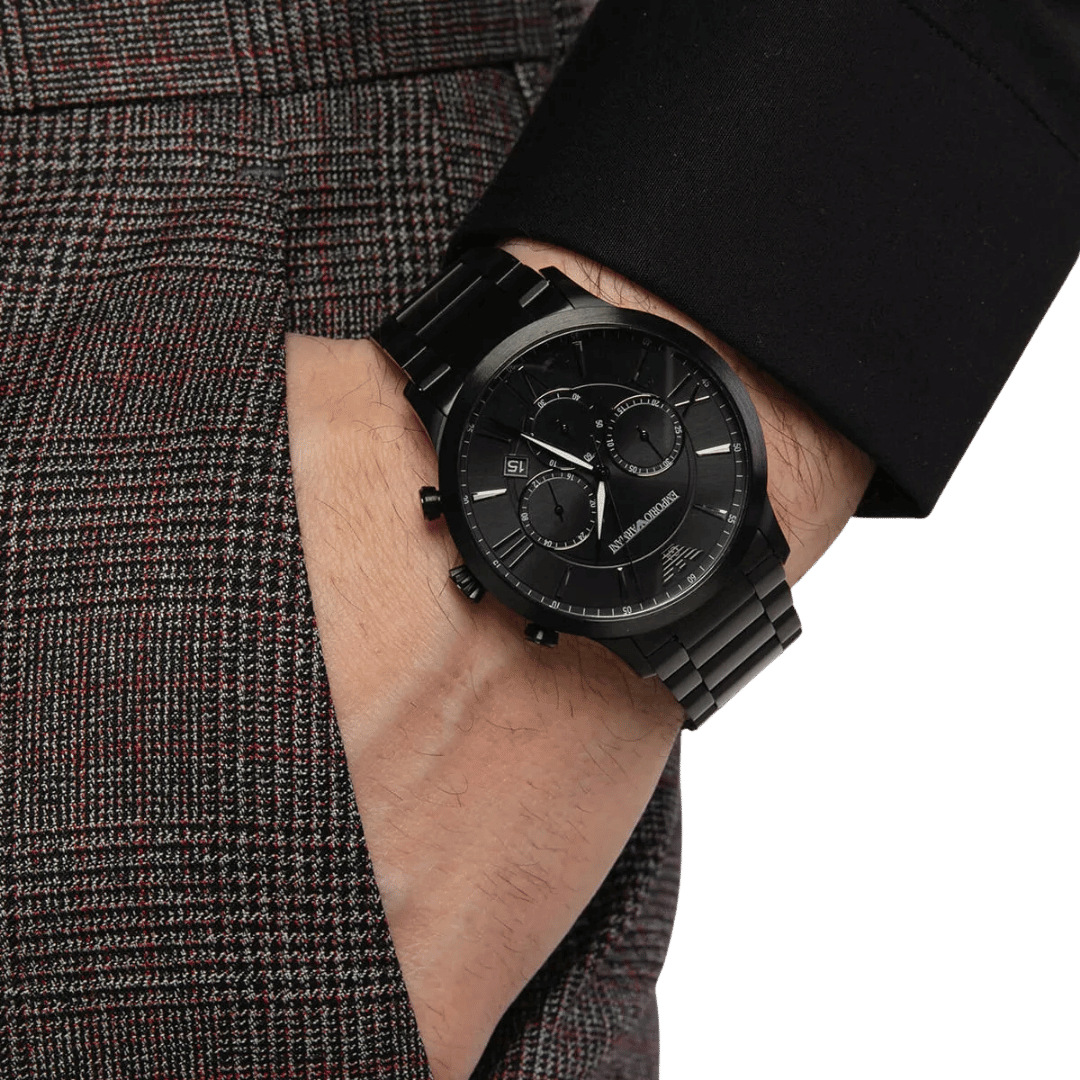 Original Emporio Armani Watch For Men Giovanni AR11349-43mm-6