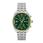 Original Hugo Boss Skytraveller Chronograph Watch 1514195 - 44mm