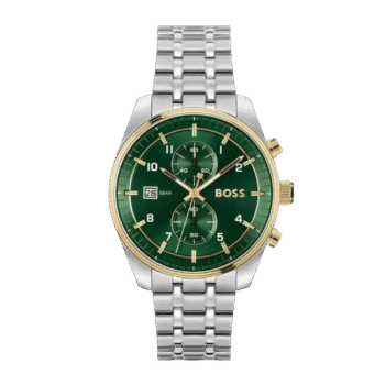 Original Hugo Boss Skytraveller Chronograph Watch 1514195 - 44mm