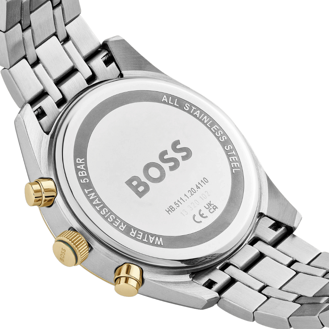 Original Hugo Boss Skytraveller Chronograph Watch 1514195-44mm-3