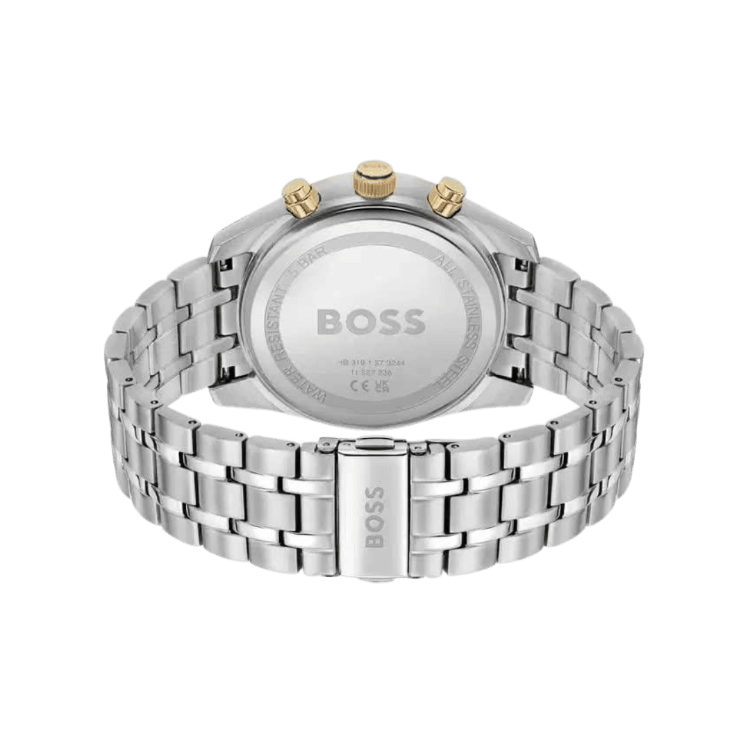 Original Hugo Boss Skytraveller Chronograph Watch 1514195-44mm-5