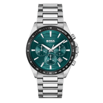 Original Hugo Boss Watch For Men Strike For Men 1514241 - 41mm